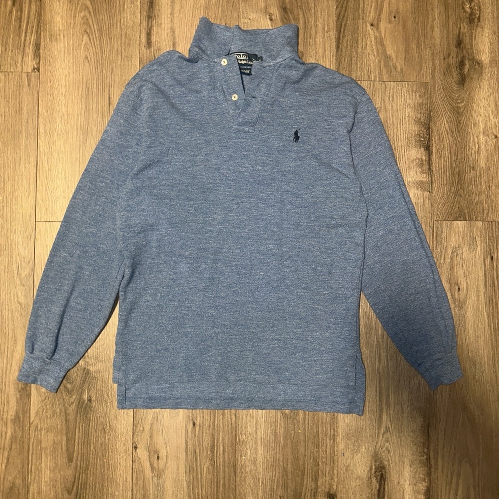 Men's Blue Polo Shirt